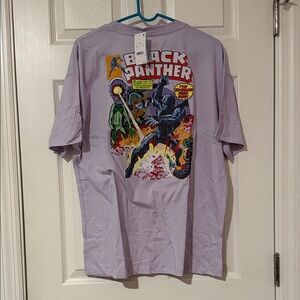 Marvel Black Panther Comic Tee - Light Purple